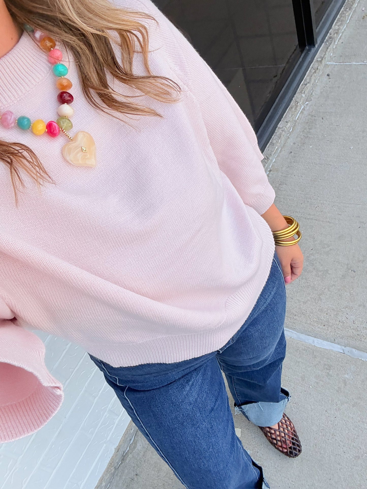 Forever Fall Reglan Crew Neck Sweater