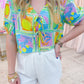 Mimosa Front Tie Top