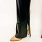 Nashville Pull On Faux Leather Flares