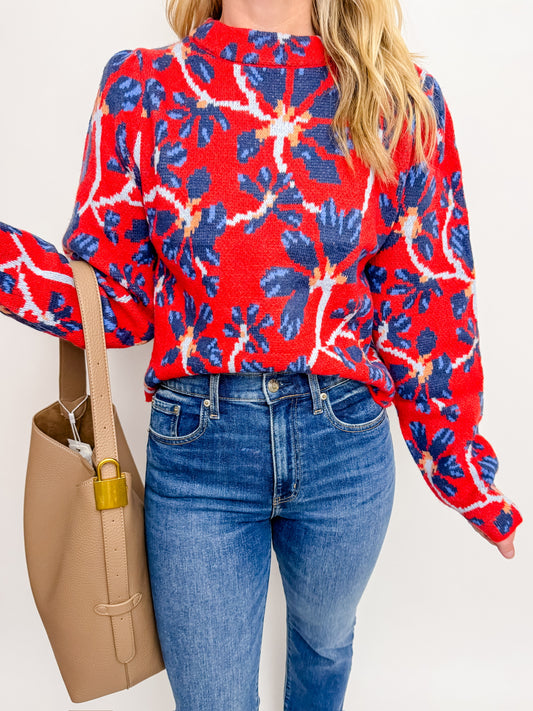 Frosted Petals Sweater
