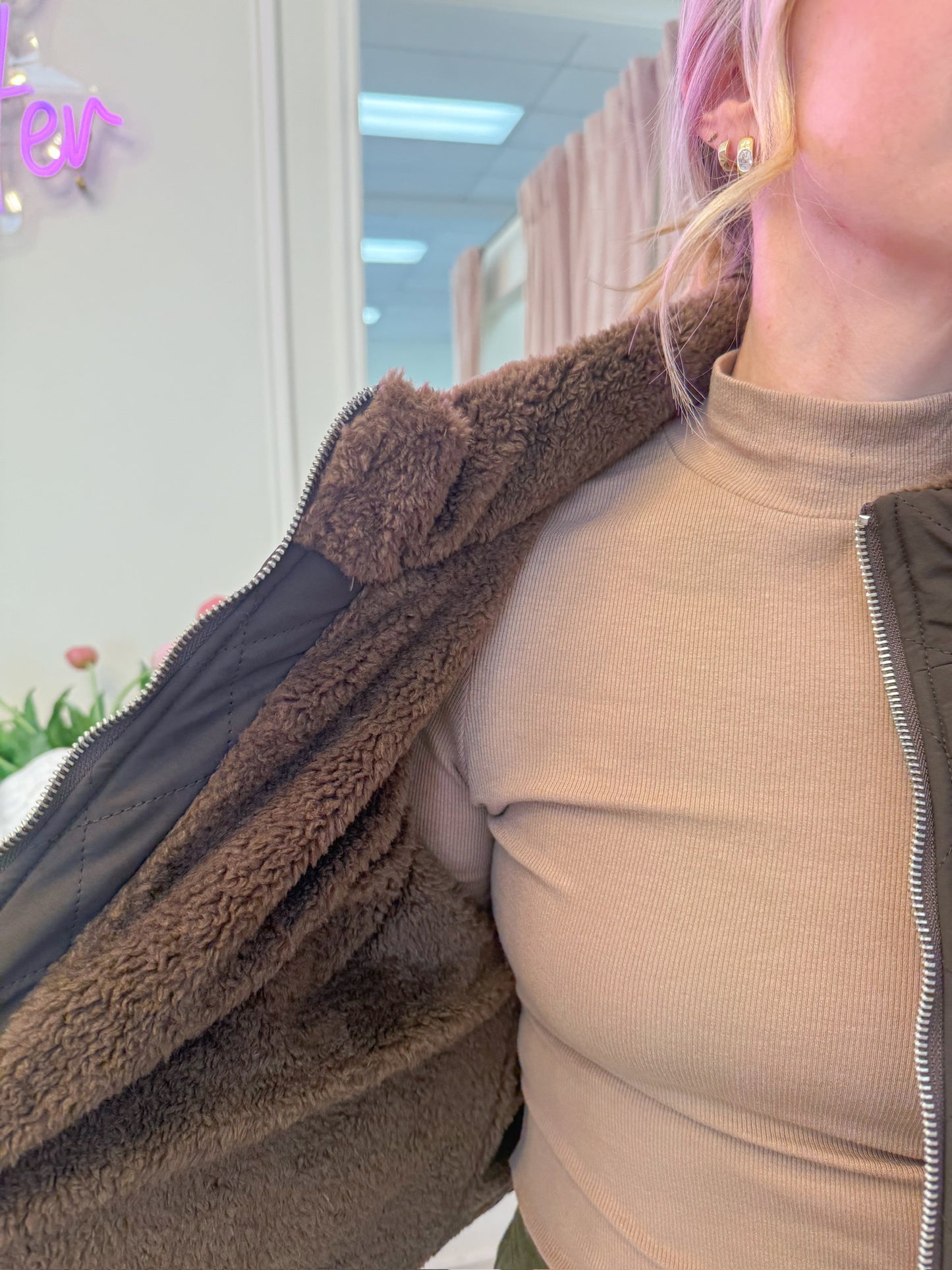 Ashton Quilted Reversible Jacket