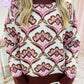 Vera Printed Knit Sweater