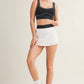 Waistband Contrast Skort