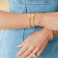 4mm Stretch Breaded Bracelet w/ Cross