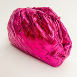 Metallic Quilted Mini Pouch