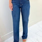 JBD Loose Straight Dark Denim