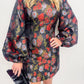 Scarlett Long Balloon Sleeve Cocktail Dress