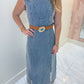 Outlaw Denim Maxi Dress