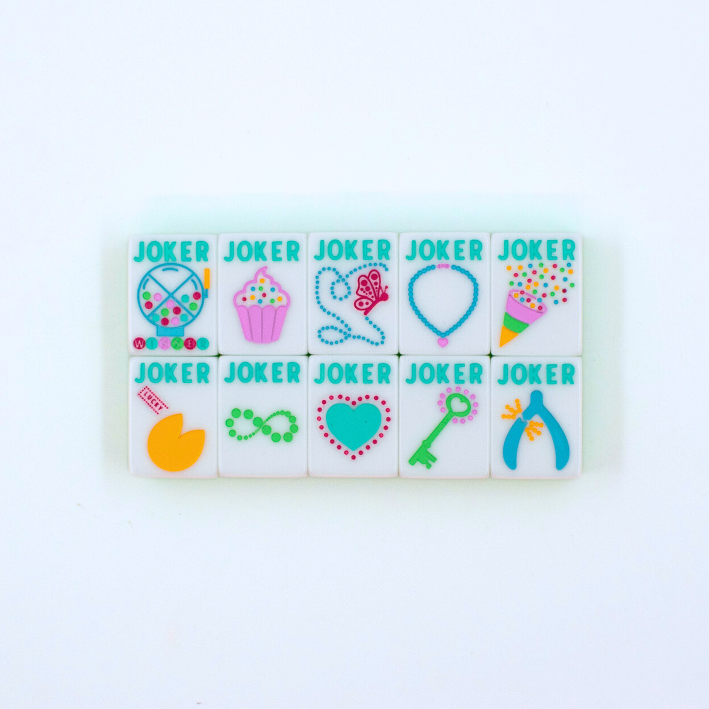 Crystal Confetti Purple Tile Set