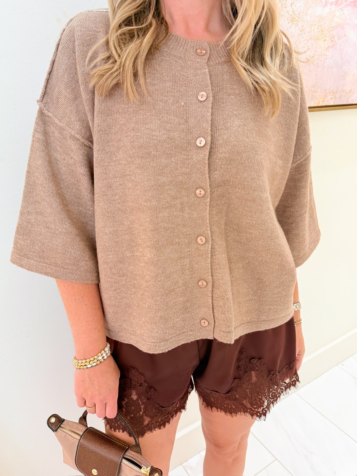 Mila Button Up Cardigan