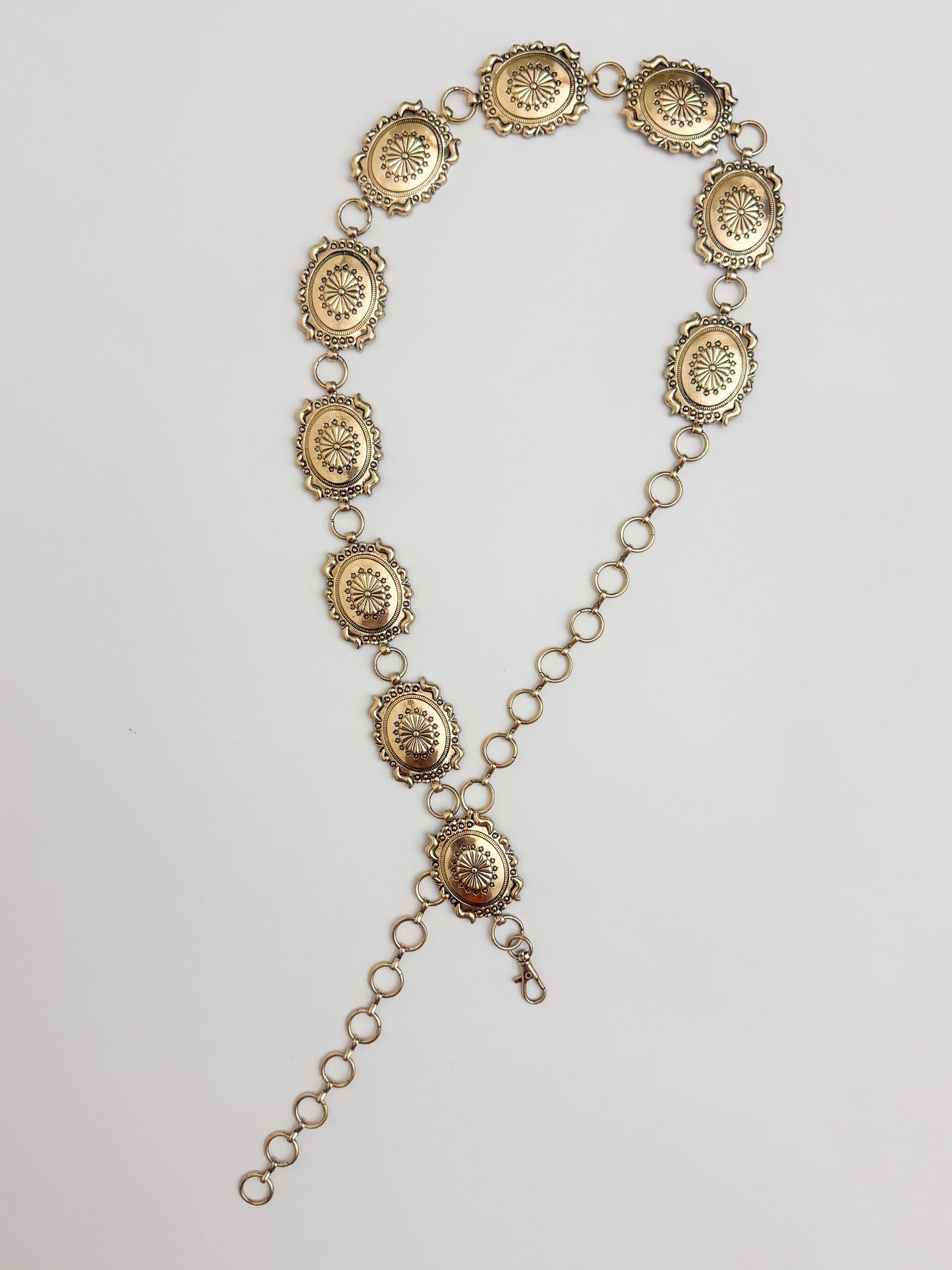 Intricate Western Concho Belt