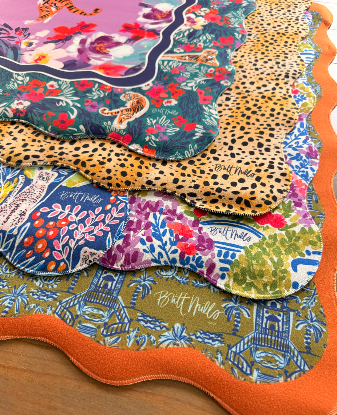 Britt Mills Mahjong Mat