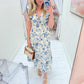 Amalfi Garden Midi Dress