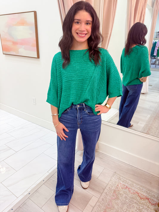 Modern Ease Sweater Top