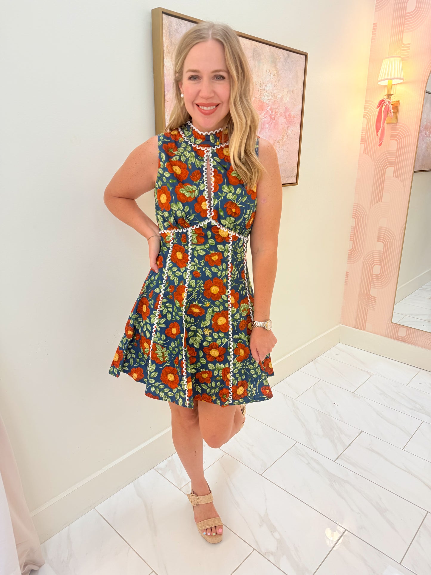 Marigold Sleeveless Dress