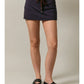 Downtown Striped Mini Skort