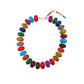 Bailey Chunky Beaded Necklace- Dark Multi
