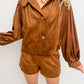 Deirdra Suede Jacket