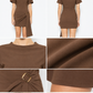 Espresso Sash Mini Dress