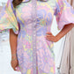 Paige Floral Poplin Puff Sleeve Dress