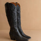 The Samara Embroidered Tall Boot