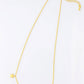 Matte Moon & Stars Dainty Necklace