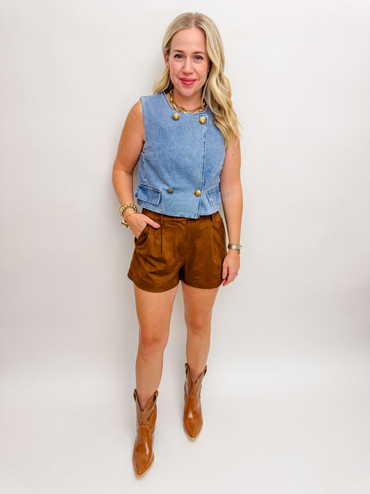 Brea Denim Vest