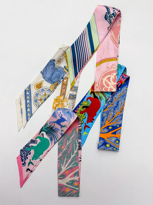 Silk Ribbon Scarf