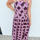Fall Basketweave Maxi Dress
