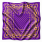32' Purple & Gold Gameday Bandana scarf LSU