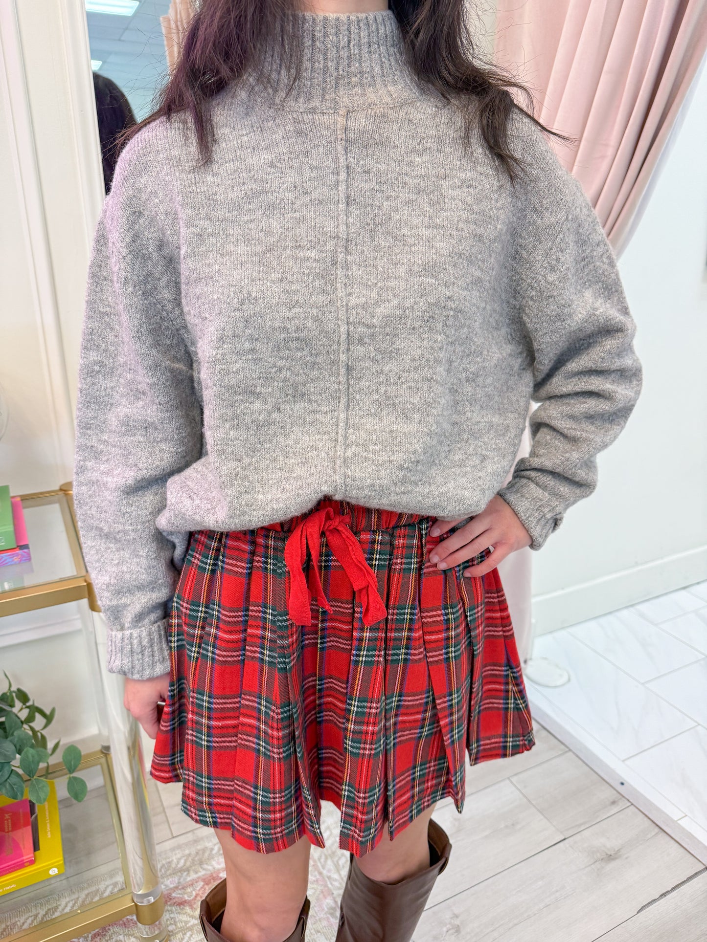 Morning Ash Turtleneck Sweater