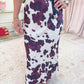 Highland Printed Midi Skirt