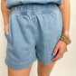 Darla Pull On Denim Short