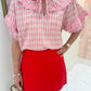 Flirty Picnic Gingham Top