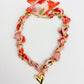 Dora Chain Woven Scarf Necklace