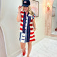 Tucker Dress Maritime Stripe