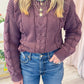 Debbi Cable Knit Sweater