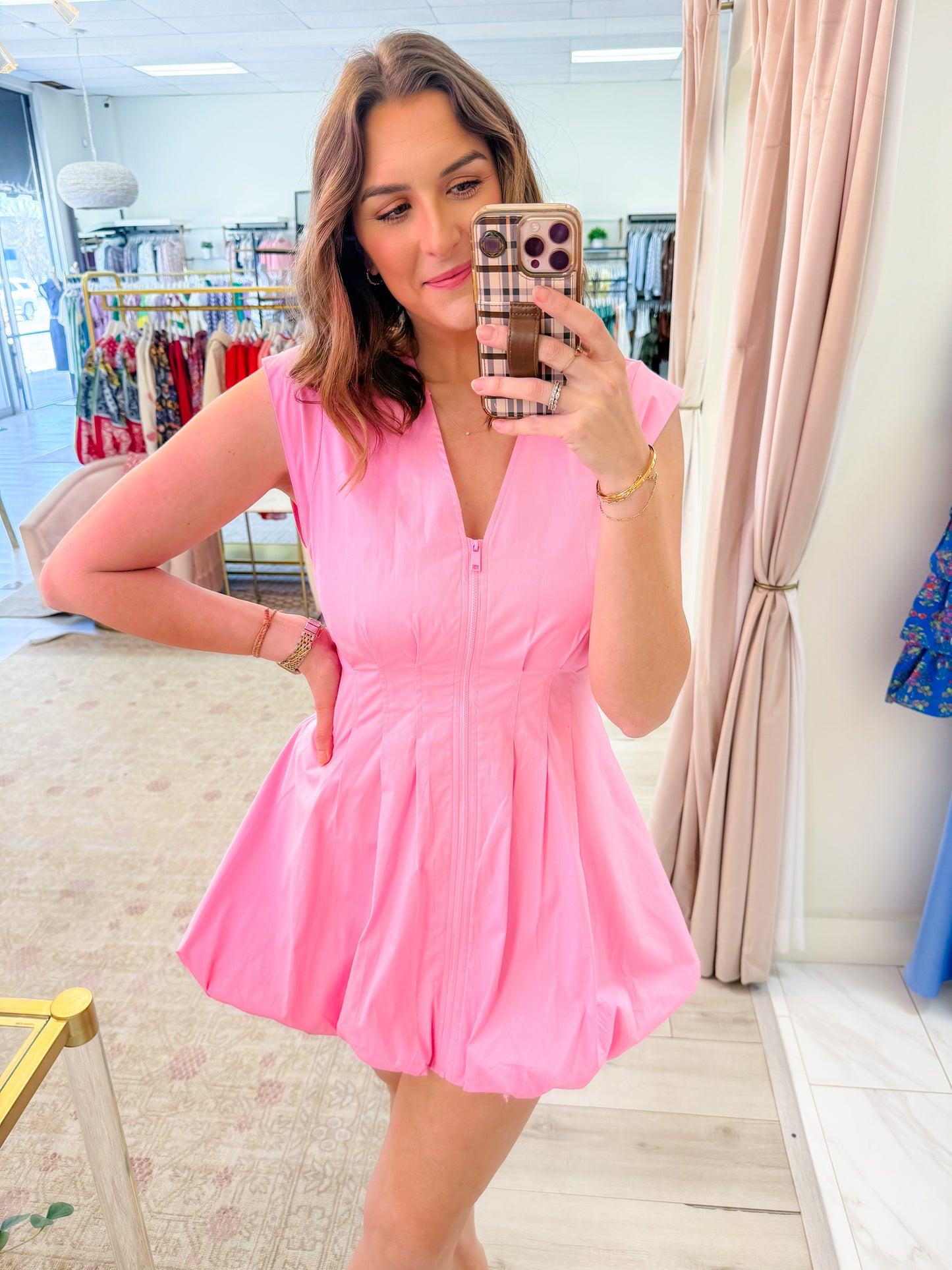 Gale Bubble Mini Dress