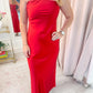 Jessamine Strapless Midi Dress