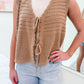 Coca Lace Up Vest