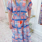 Maritime Stripe Maxi Dress