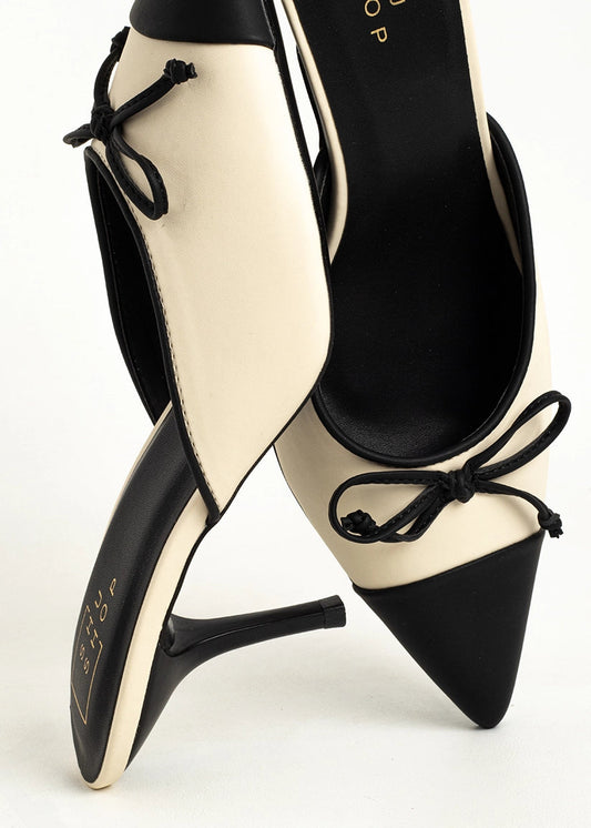 Naomi Contrast Heel