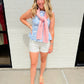 Peyton Peplum Polka Dot Blouse