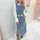 Outlaw Denim Maxi Dress