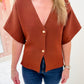 Soren Button Front Knit Top