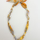 Gameday Gold Spacer Scarf Necklace