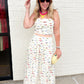 Kailey Coastal Fish Midi Skirt
