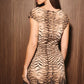 Boat Neck Mini Dress