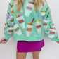 Sequin Daiquiri Sweatshirt