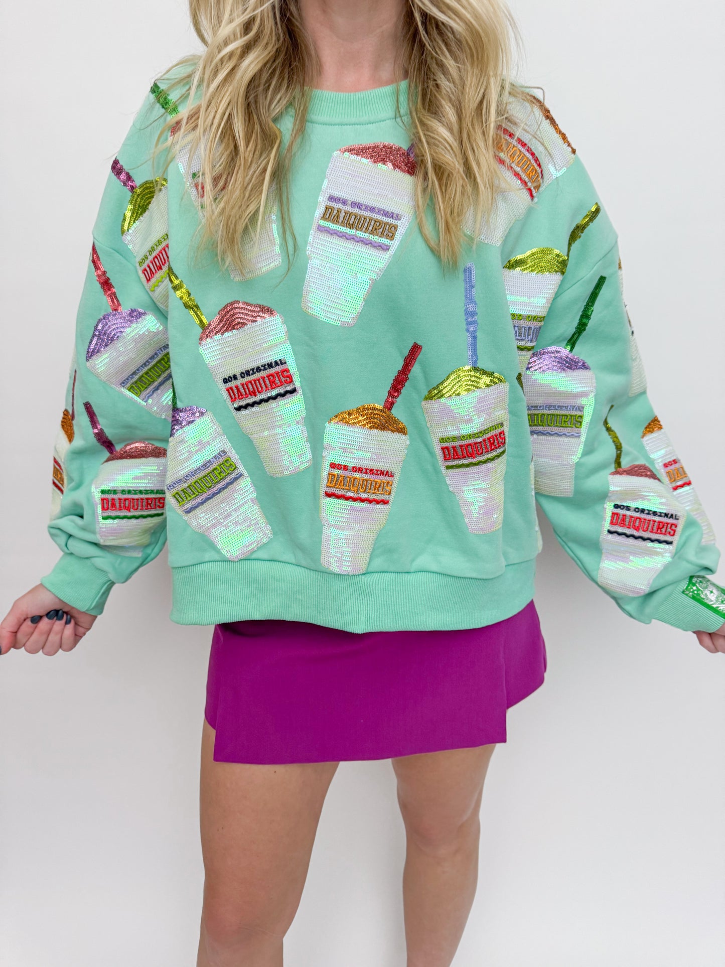 Sequin Daiquiri Sweatshirt